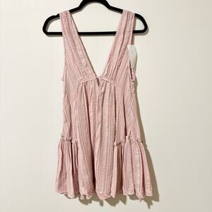 American Threads Pink Midi Dress